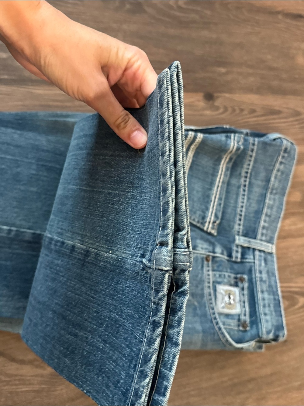 Cinch Men's Silver Label Jeans - Medium Blue Wash - Picture 4 of 4
